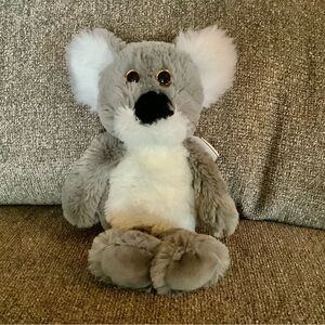 Cute Gray and White Koala Plush